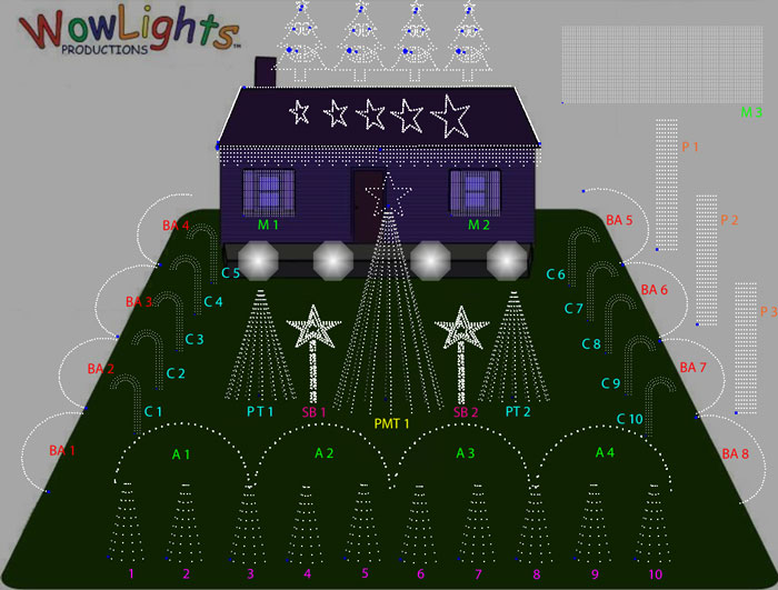 - Musical Christmas Light Light -O-Rama